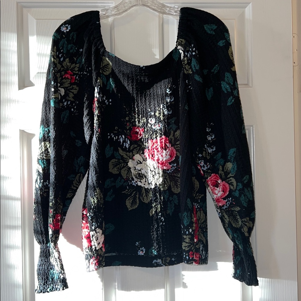 Square neck blouse - Picture 4 of 6